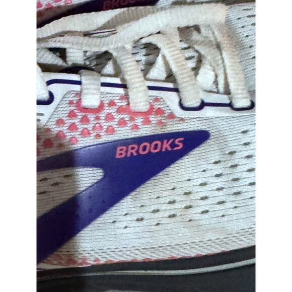 Brooks Ghost 14 Women’s Running Shoes White Pink Purple Size 9 Neutral - Picture 5 of 9
